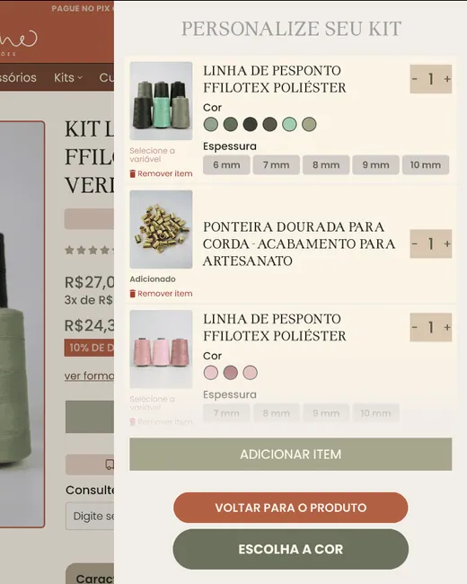 Kits personalizados