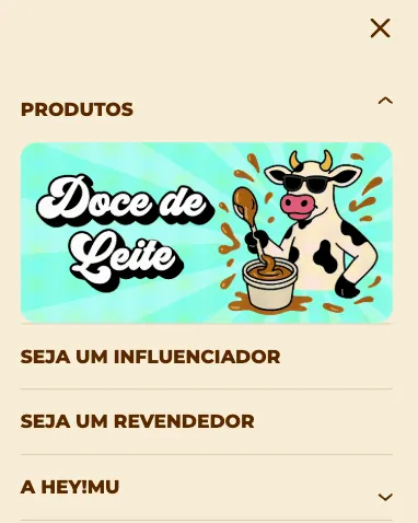 Menu personalizado